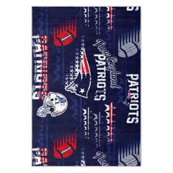 nfl new england patriots area rug non slip football carpet home decor gift idea for fans nep117