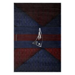 nfl new england patriots area rug non slip football carpet home decor gift idea for fans nep126