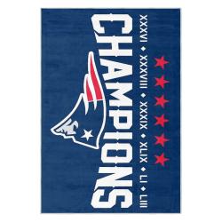 nfl new england patriots area rug non slip football carpet home decor gift idea for fans nep136