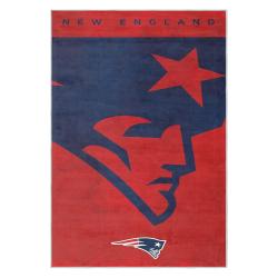 nfl new england patriots area rug non slip football carpet home decor gift idea for fans nep146