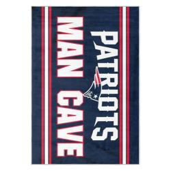 nfl new england patriots area rug non slip football carpet home decor gift idea for fans nep155