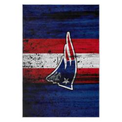 nfl new england patriots area rug non slip football carpet home decor gift idea for fans nep169