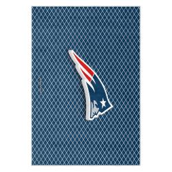 nfl new england patriots area rug non slip football carpet home decor gift idea for fans nep173