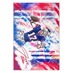 nfl new england patriots area rug non slip football carpet home decor gift idea for fans nep183