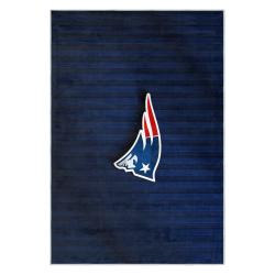 nfl new england patriots area rug non slip football carpet home decor gift idea for fans nep185