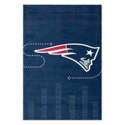 nfl new england patriots area rug non slip football carpet home decor gift idea for fans nep52