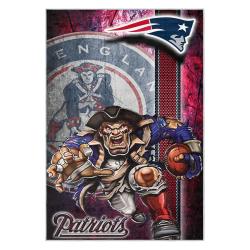 nfl new england patriots area rug non slip football carpet home decor gift idea for fans nep68
