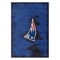 nfl new england patriots area rug non slip football carpet home decor gift idea for fans nep71
