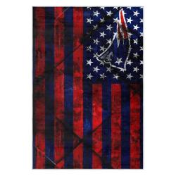 nfl new england patriots area rug non slip football carpet home decor gift idea for fans nep73