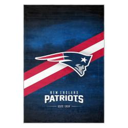 nfl new england patriots area rug non slip football carpet home decor gift idea for fans nep79