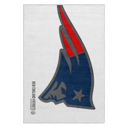 nfl new england patriots area rug non slip football carpet home decor gift idea for fans nep80