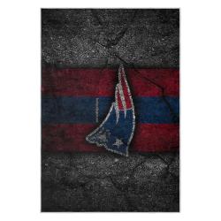 nfl new england patriots area rug non slip football carpet home decor gift idea for fans nep83