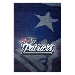 nfl new england patriots area rug non slip football carpet home decor gift idea for fans nep86