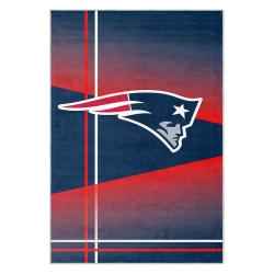 nfl new england patriots area rug non slip football carpet home decor gift idea for fans nep89
