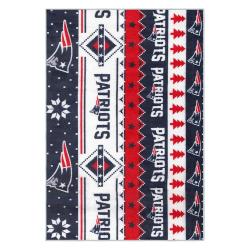 nfl new england patriots area rug non slip football carpet home decor gift idea for fans nep91
