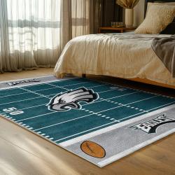 NFL Philadelphia Eagles Footbball Team Logo Sport Carpet Area Rug Home Decor Gift PE102