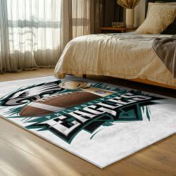 NFL Philadelphia Eagles Footbball Team Logo Sport Carpet Area Rug Home Decor Gift PE104