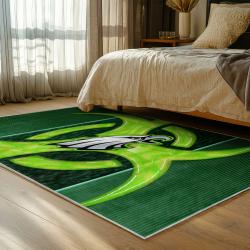 NFL Philadelphia Eagles Footbball Team Logo Sport Carpet Area Rug Home Decor Gift PE107