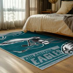 NFL Philadelphia Eagles Footbball Team Logo Sport Carpet Area Rug Home Decor Gift PE123