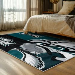 NFL Philadelphia Eagles Footbball Team Logo Sport Carpet Area Rug Home Decor Gift PE140