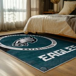 NFL Philadelphia Eagles Footbball Team Logo Sport Carpet Area Rug Home Decor Gift PE141