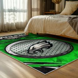 NFL Philadelphia Eagles Footbball Team Logo Sport Carpet Area Rug Home Decor Gift PE148