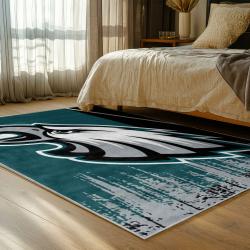 NFL Philadelphia Eagles Footbball Team Logo Sport Carpet Area Rug Home Decor Gift PE51