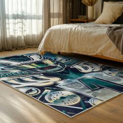 NFL Philadelphia Eagles Footbball Team Logo Sport Carpet Area Rug Home Decor Gift PE60