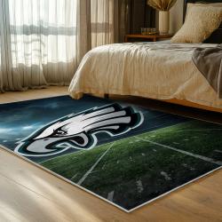 NFL Philadelphia Eagles Footbball Team Logo Sport Carpet Area Rug Home Decor Gift PE72
