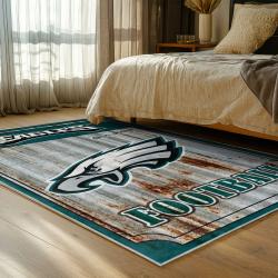 NFL Philadelphia Eagles Footbball Team Logo Sport Carpet Area Rug Home Decor Gift PE78