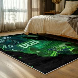 NFL Philadelphia Eagles Footbball Team Logo Sport Carpet Area Rug Home Decor Gift PE80