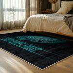nfl philadelphia eagles footbball team logo sport carpet area rug home bed room pe84