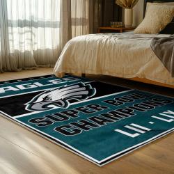 NFL Philadelphia Eagles Footbball Team Logo Sport Carpet Area Rug Home Decor Gift PE85