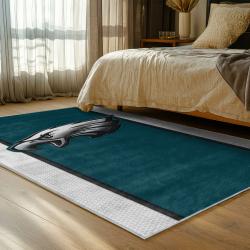 NFL Philadelphia Eagles Footbball Team Logo Sport Carpet Area Rug Home Decor Gift PE86
