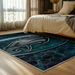 nfl philadelphia eagles footbball team logo sport carpet area rug home bed room pe93