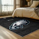 nfl philadelphia eagles footbball team logo sport carpet area rug home bed room pe97