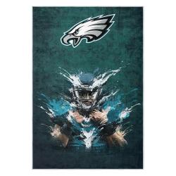 nfl philadelphia eagles footbball team logo sport carpet area rug home decor gift pe142