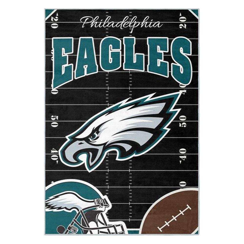 NFL Philadelphia Eagles Footbball Team Logo Sport Carpet Area Rug Home Decor Gift PE59 2 nfl philadelphia eagles footbball team logo sport carpet area rug home decor gift pe59