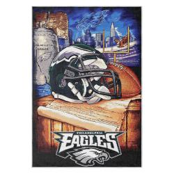 nfl philadelphia eagles footbball team logo sport carpet area rug home decor gift pe70