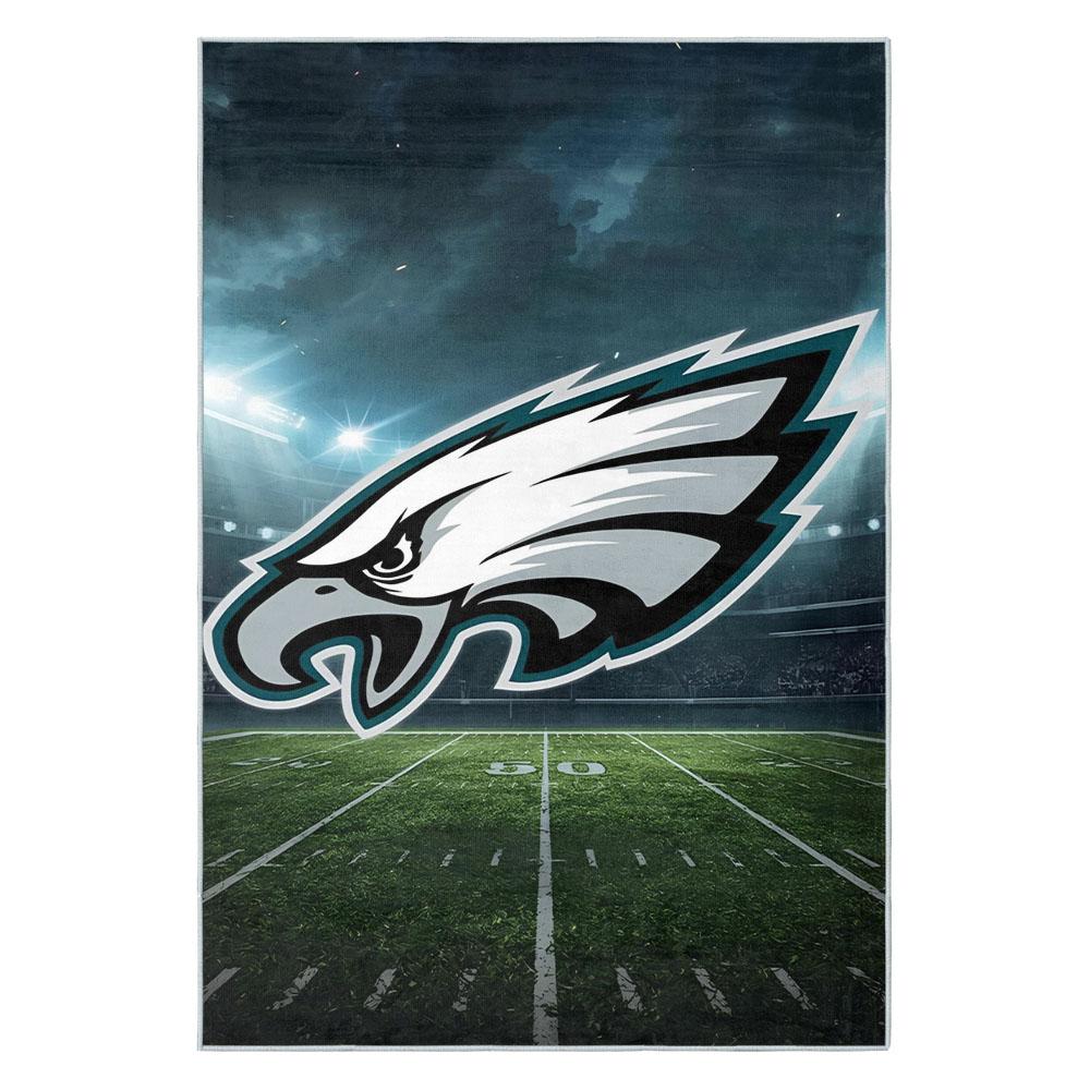 NFL Philadelphia Eagles Footbball Team Logo Sport Carpet Area Rug Home Decor Gift PE72 2 nfl philadelphia eagles footbball team logo sport carpet area rug home decor gift pe72