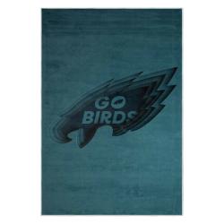 nfl philadelphia eagles footbball team logo sport carpet area rug home decor gift pe76