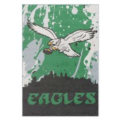 nfl philadelphia eagles footbball team logo sport carpet area rug home decor gift pe98