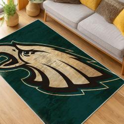 nfl philadelphia eagles footbball team logo sport carpet area rug home living room pe57
