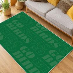 nfl philadelphia eagles footbball team logo sport carpet area rug home living room pe94
