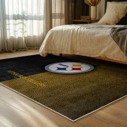 NFL Pittsburgh Steelers Football Team Logo Sport Carpet Area Rug Home Decor Gift PSW104