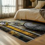 nfl pittsburgh steelers football team logo sport carpet area rug home decor bed room psw150