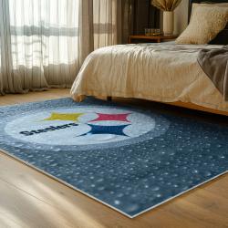 NFL Pittsburgh Steelers Football Team Logo Sport Carpet Area Rug Home Decor Gift PSW167