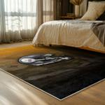 nfl pittsburgh steelers football team logo sport carpet area rug home decor bed room psw187