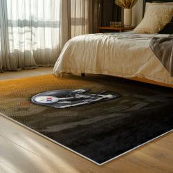 NFL Pittsburgh Steelers Football Team Logo Sport Carpet Area Rug Home Decor Gift PSW187