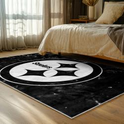 NFL Pittsburgh Steelers Football Team Logo Sport Carpet Area Rug Home Decor Gift PSW227